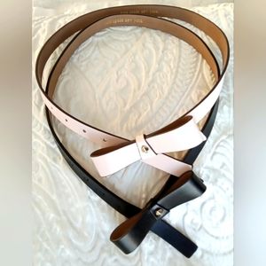 "NWOT" Kate Spade Leather Skinny Belts